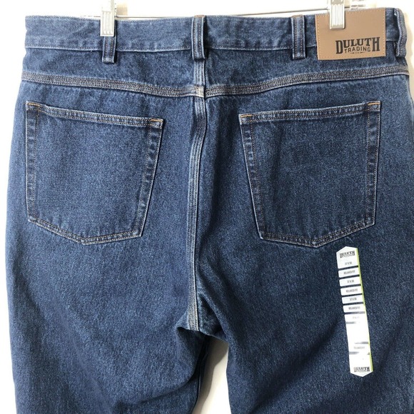 Duluth Trading Co. Men's NWT Relaxed Fit 5-Pocket Ballroom Jeans Size 37X30 - Picture 6 of 11